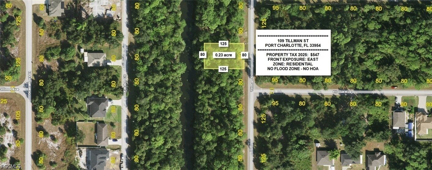 Property Photo:  109 Tillman Street  FL 33954 