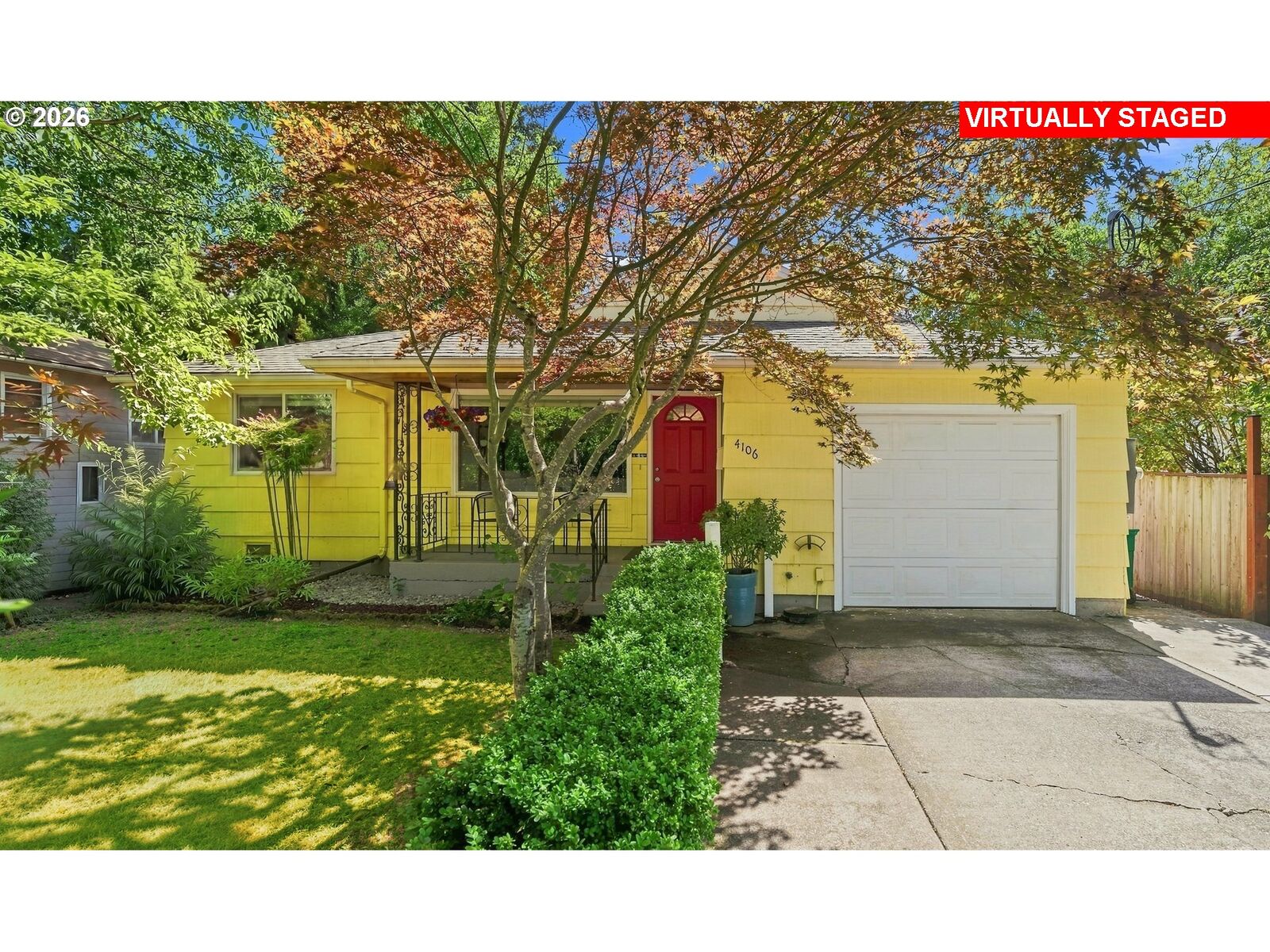 Property Photo: 4106 SE Monroe St OR 97222