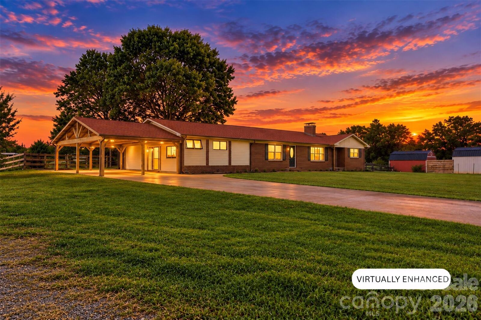 Property Photo:  3881 Summerow Road  NC 28650 