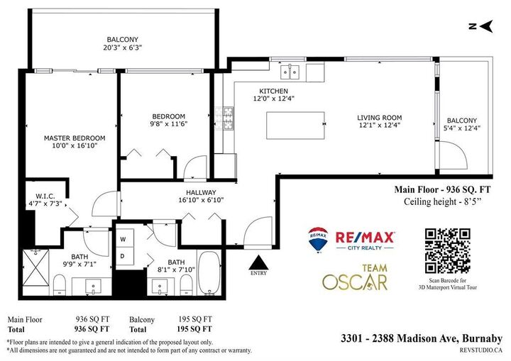 Property Photo:  2388 Madison Avenue 3301  BC V5C 0K8 