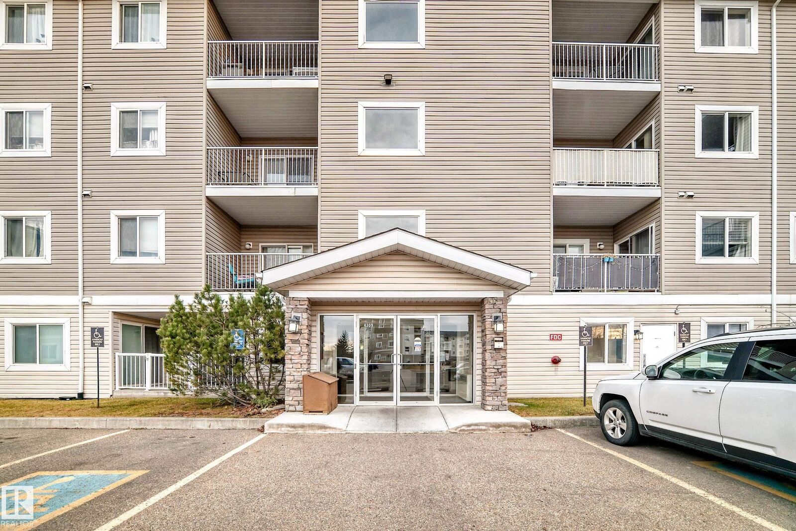 Property Photo:  4309 33 Street 302  AB T7Z 0C4 