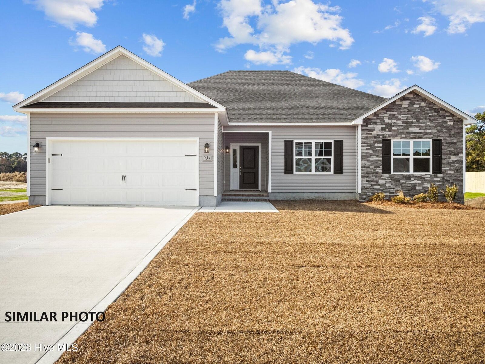 Property Photo: 708 N Pebble Branch Court Lot #120 NC 28445