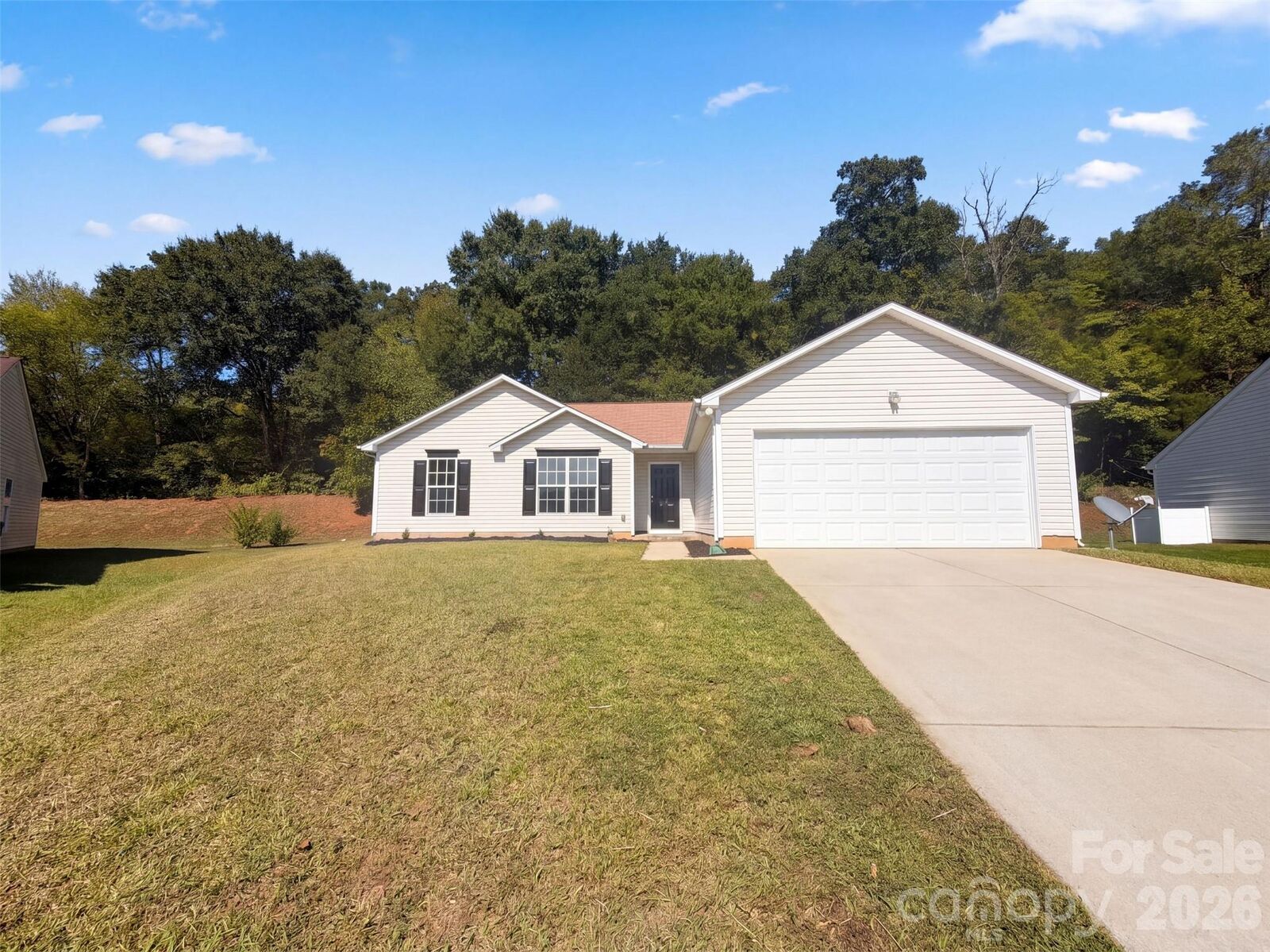 Property Photo:  2094 Chapel Creek Road SW  NC 28025 