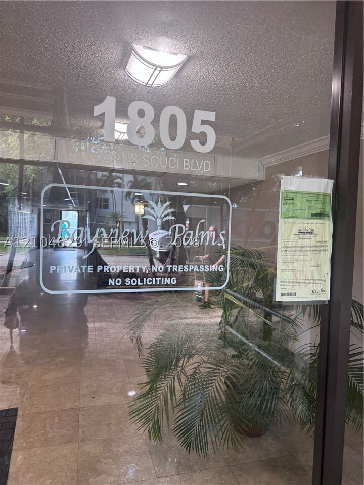 Property Photo:  1805 Sans Souci Blvd 334  FL 33181 