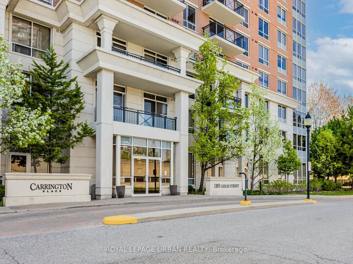 Property Photo: 1103 Leslie Street 202 ON M3C 4G8