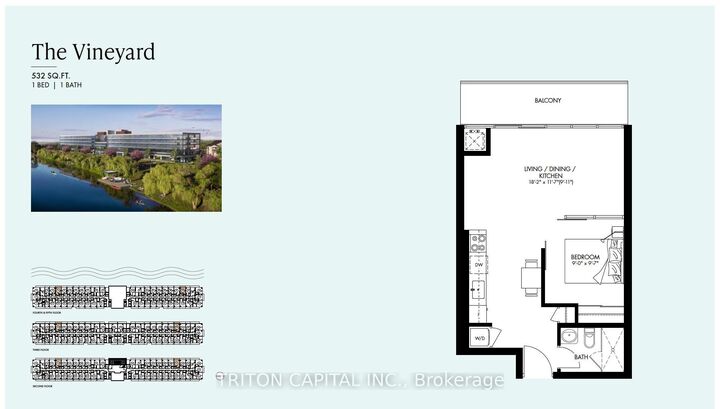 Property Photo: 350 Prince Charles Drive S 516 ON L3C 5A6