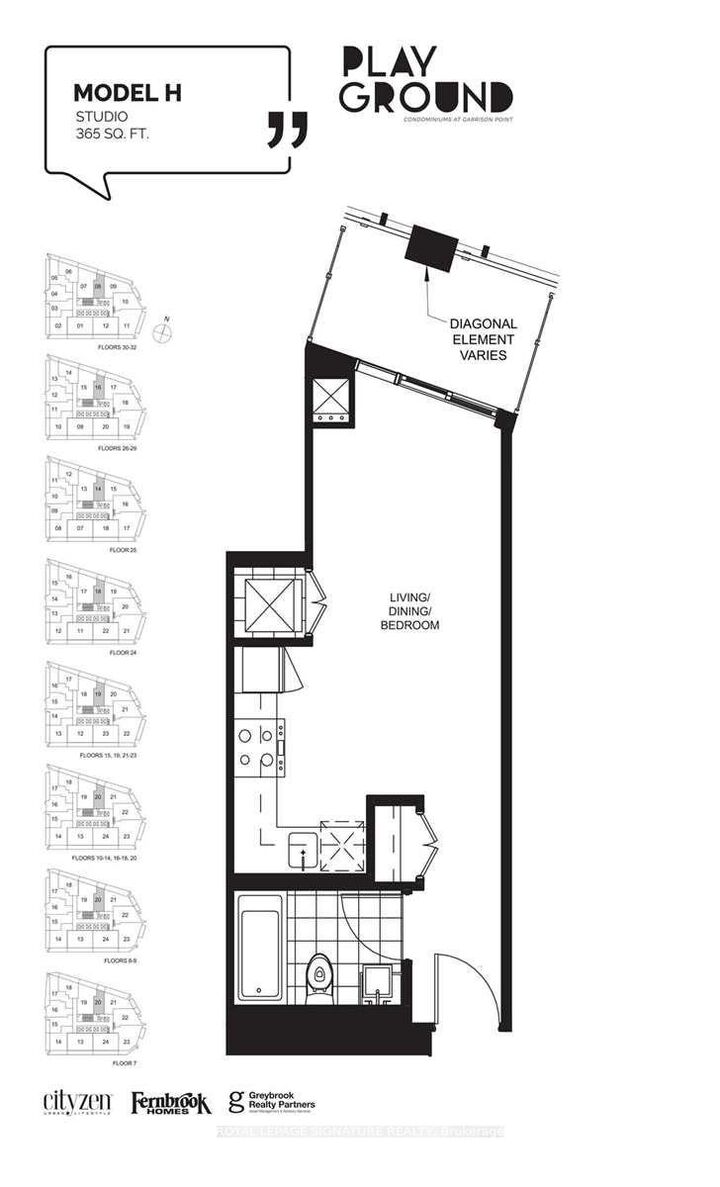 Property Photo:  50 Ordnance Street 2808  ON M6K 0C9 