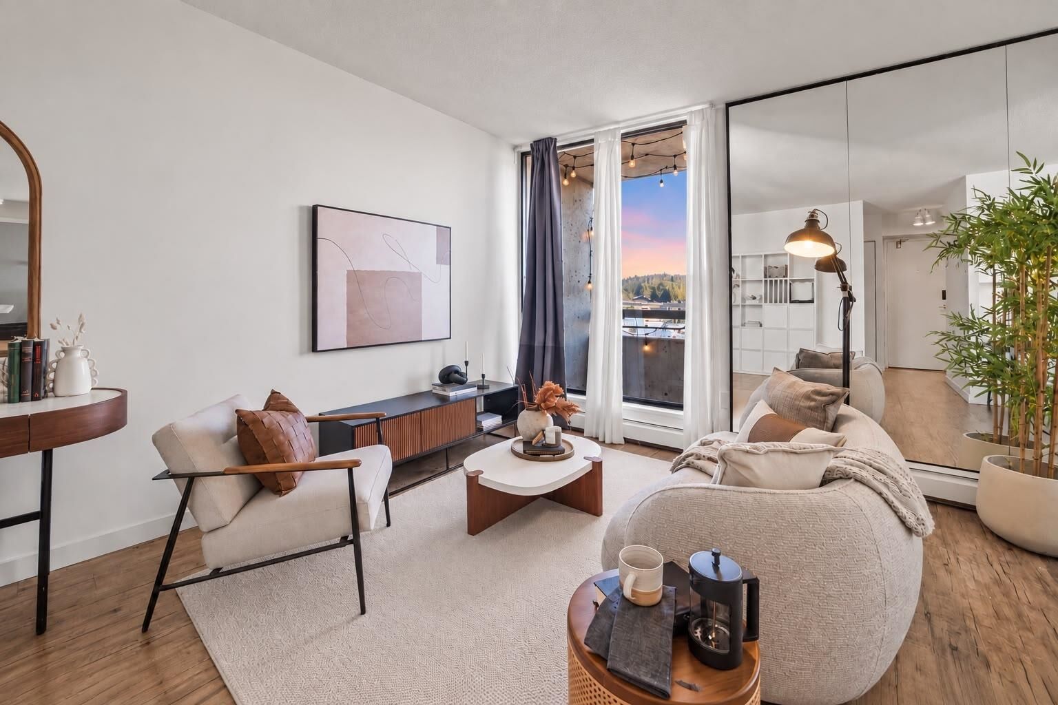 Property Photo:  3771 Bartlett Court 1504  BC V3J 7G8 