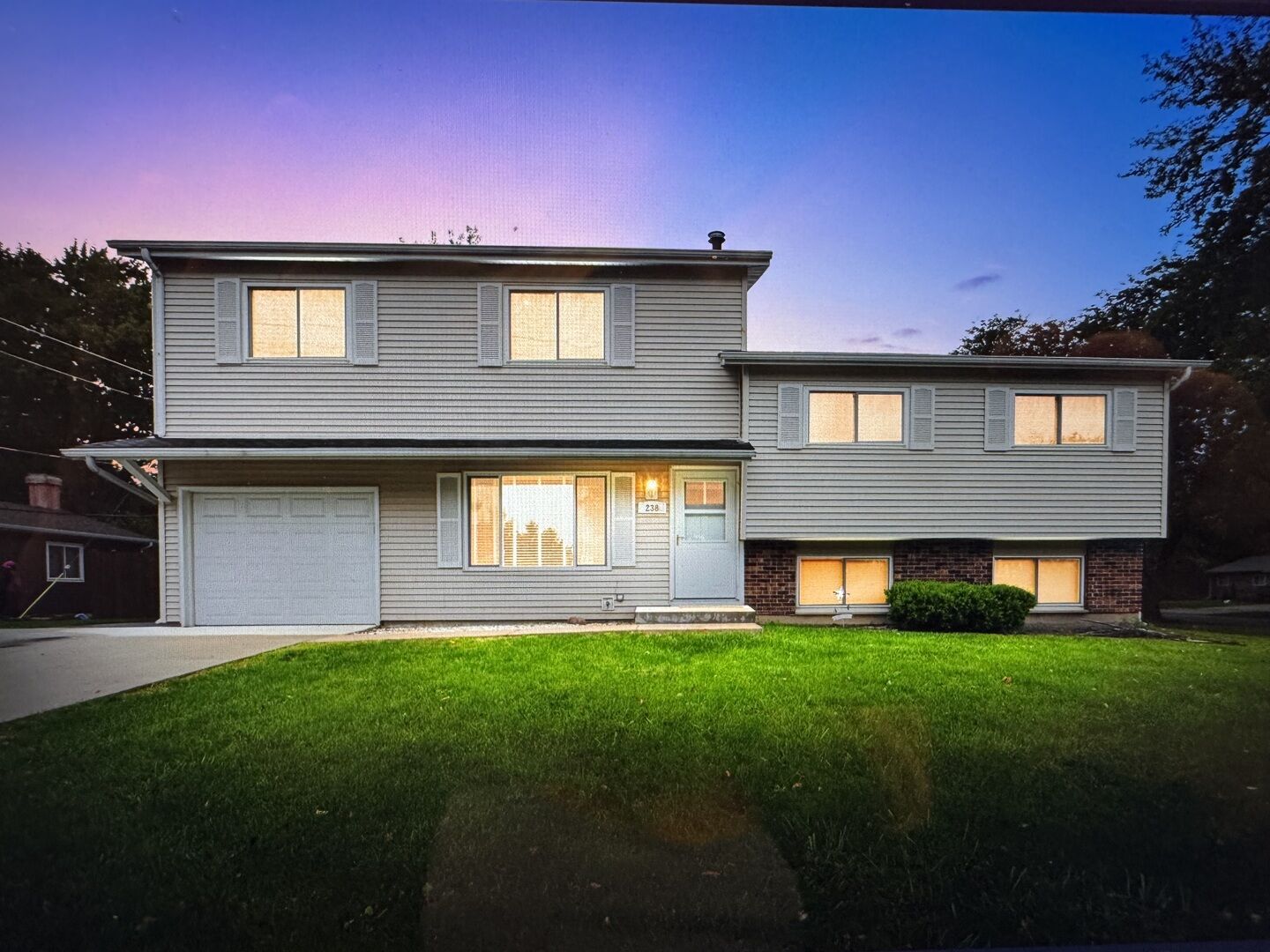 Property Photo: 238 E Briarcliff Road IL 60440