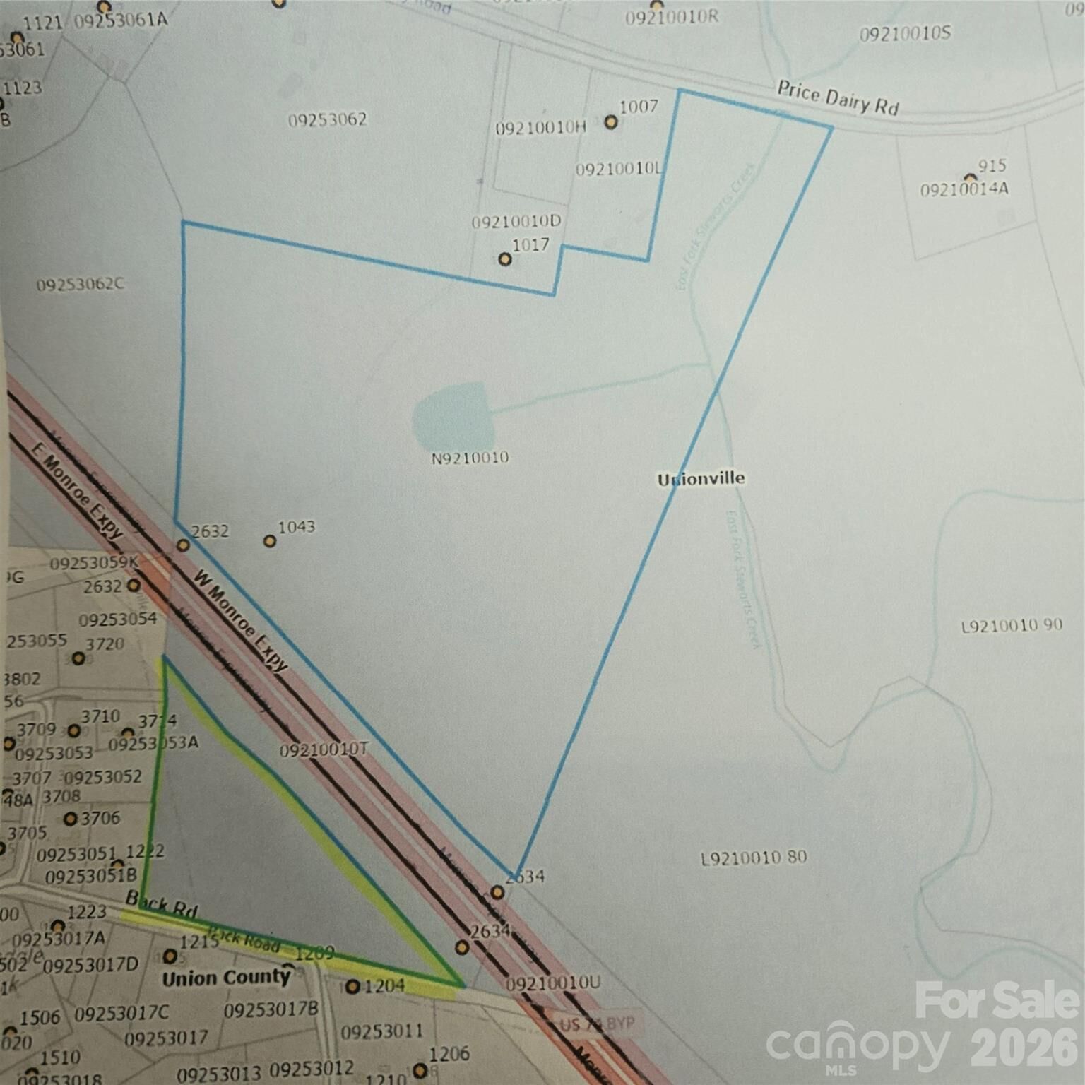 Property Photo: 0000 Back Road NC 28110