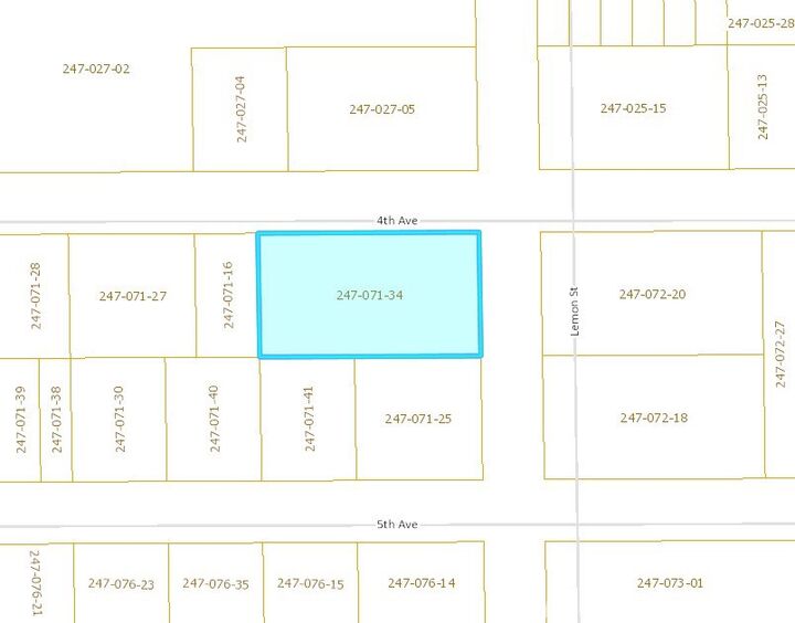 Property Photo: 0 Avenue 4 CA 93501