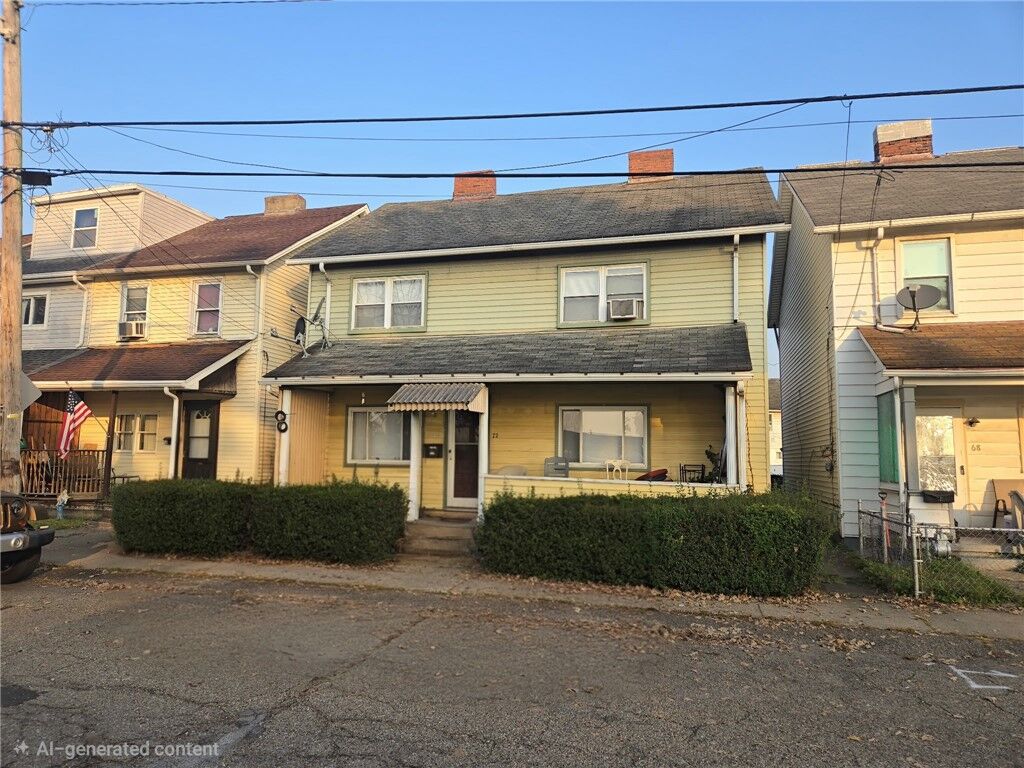Property Photo: 70-72 Ohio St PA 15136