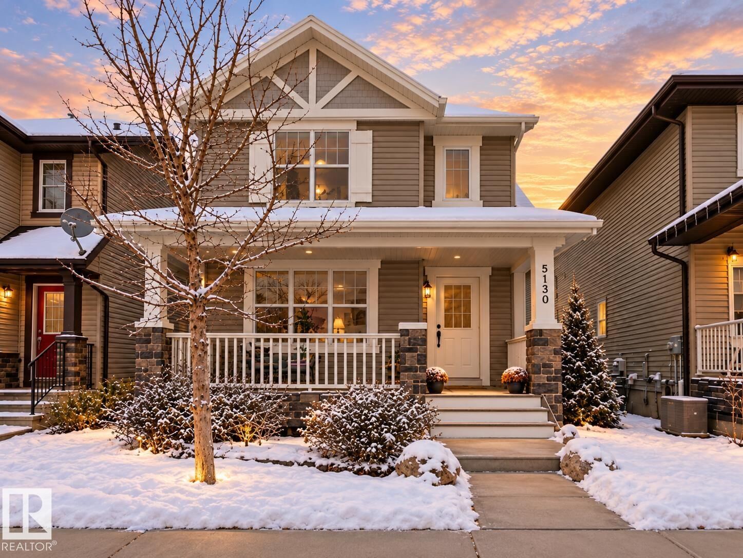 Property Photo:  5130 1B Avenue SW  AB T6X 0Z7 