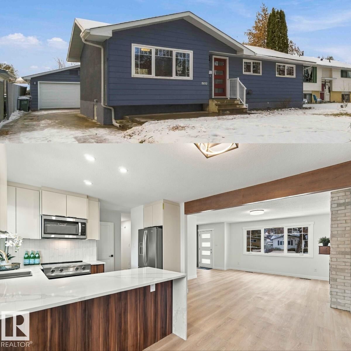 Property Photo:  15012 59A Street NW  AB T5A 1Z2 