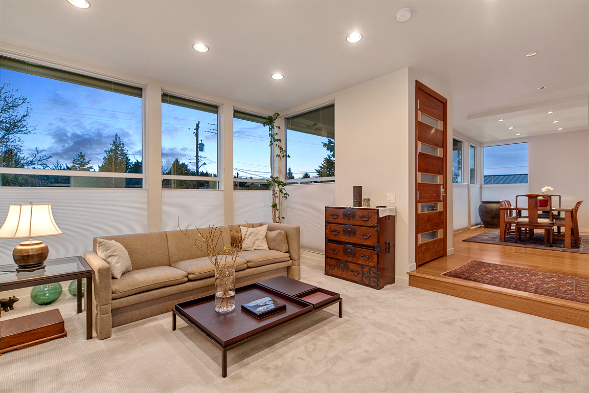 Property Photo: Living room 4044 33rd Ave W  WA 98199 