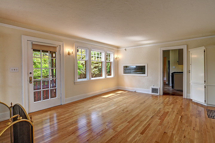 Property Photo: Living room & sun porch 7703 18th Ave NE  WA 98115 