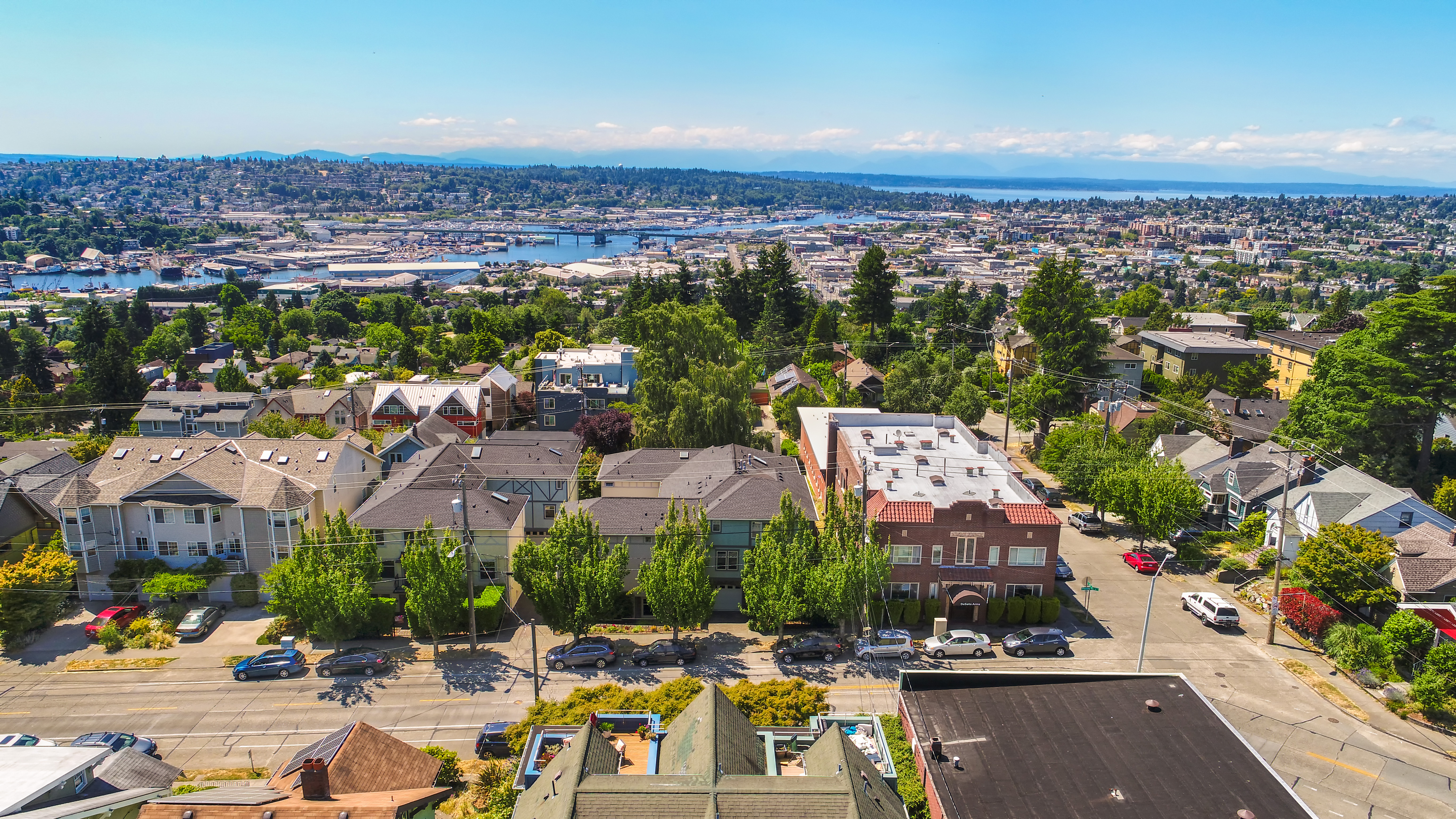 Property Photo: Aerials 4428 Phinney Ave N  WA 98103 