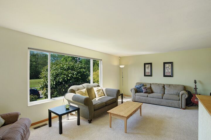 Property Photo: Living room 9508 Densmore Ave N WA 98103