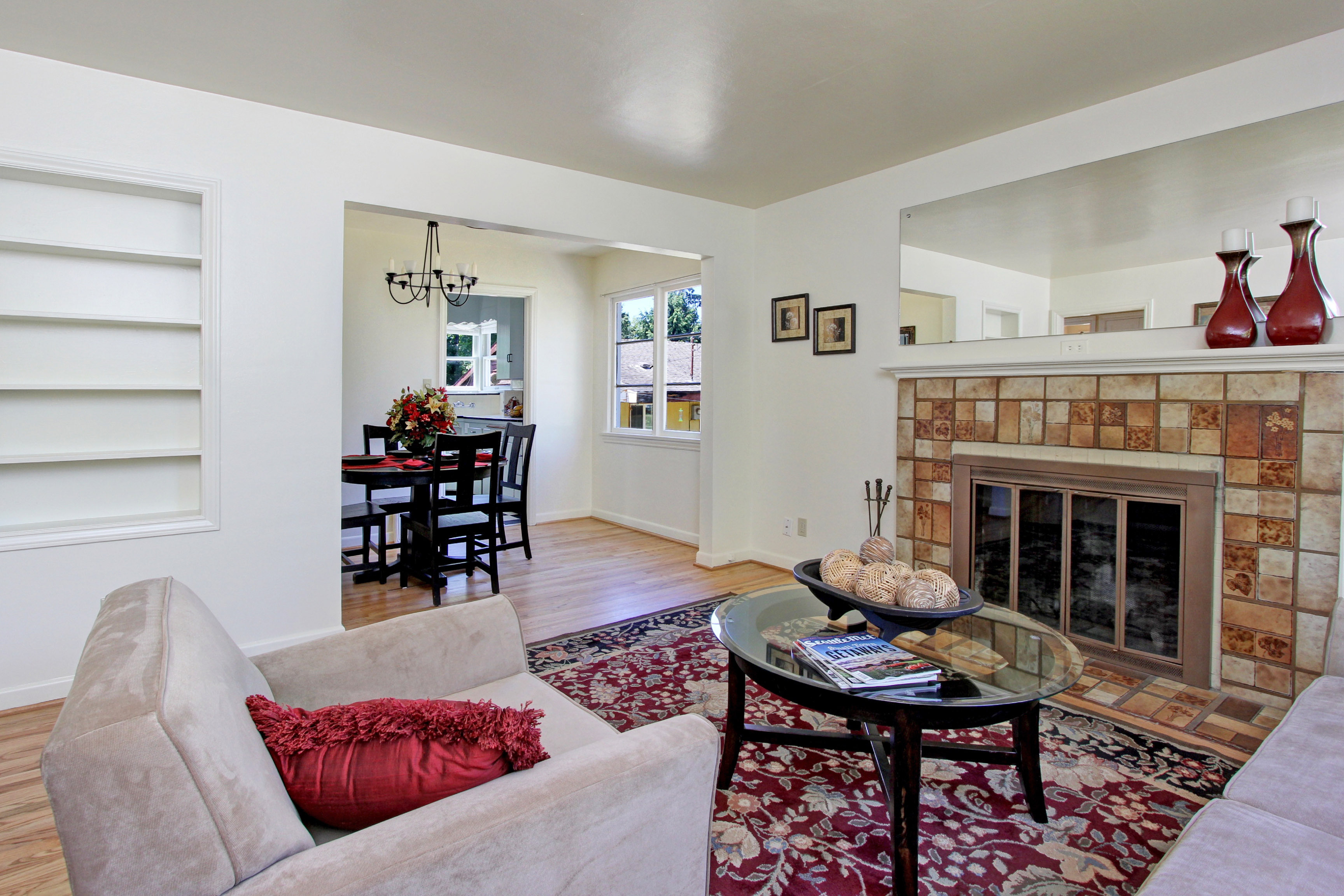 Property Photo: Living room 11715 Sand Point Wy NE  WA 98125 