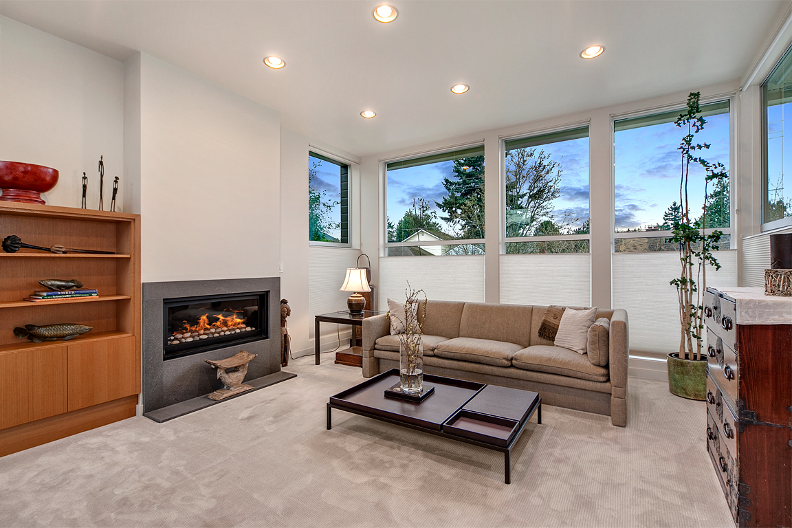 Property Photo: Living room 4044 33rd Ave W  WA 98199 