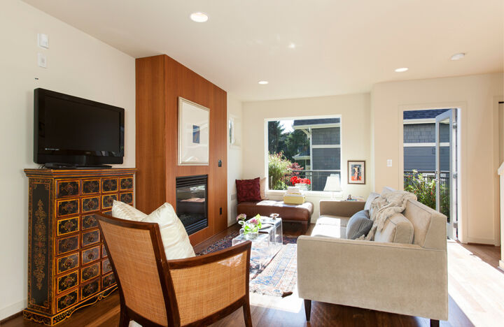 Property Photo: Living room 1818 11th Ave W A WA 98119