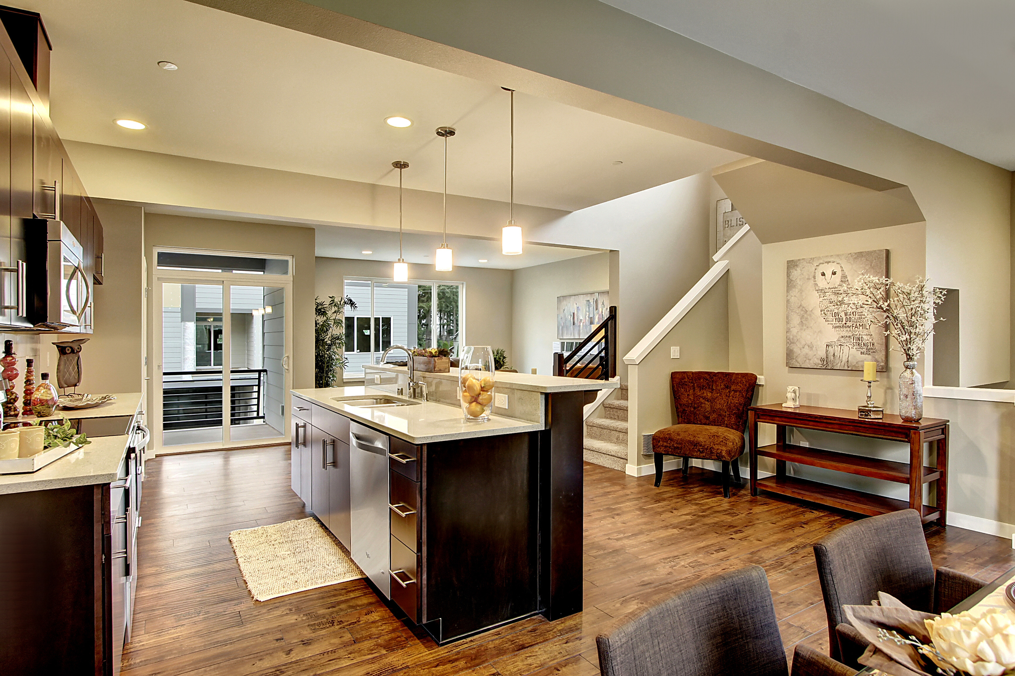 Property Photo: Kitchen 13724 Ash Wy C-2 WA 98204