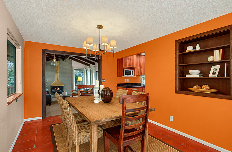 Property Photo: Living & dining room 3545 NE 94th St  WA 98115 
