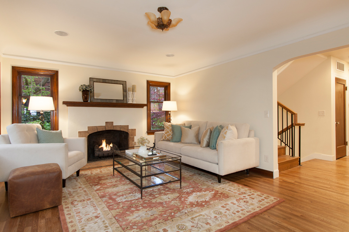 Property Photo: Living room 1409 2nd Ave N  WA 98109 